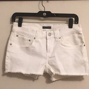 White Venus Shorts